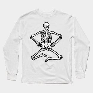 Yoga Skeleton Long Sleeve T-Shirt